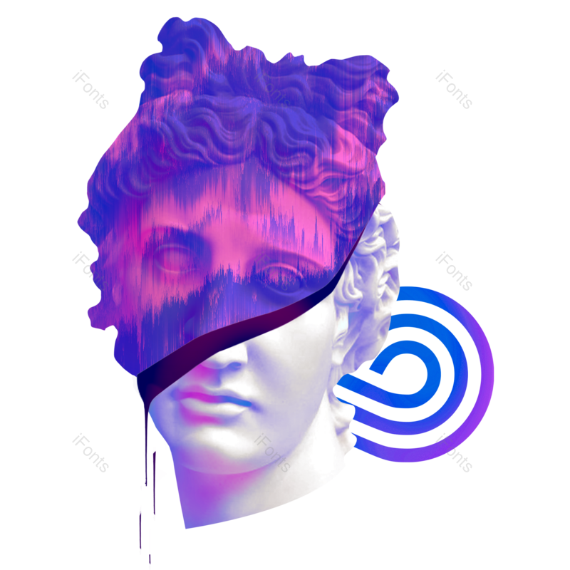 抽象艺术图片,炫彩元素,渐变PNG,彩色渐变免抠素材